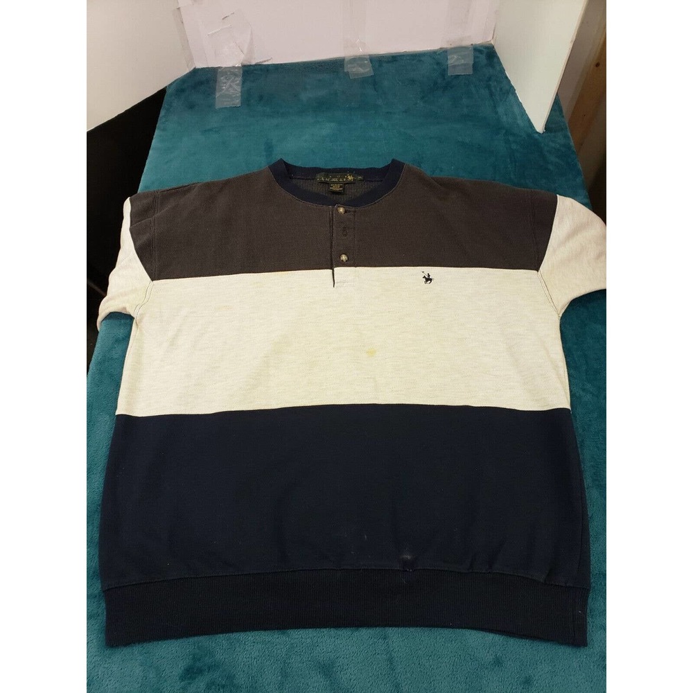 Vintage Knights of the Round Table Mens Long Sleeve Sweater Extra Large Logo